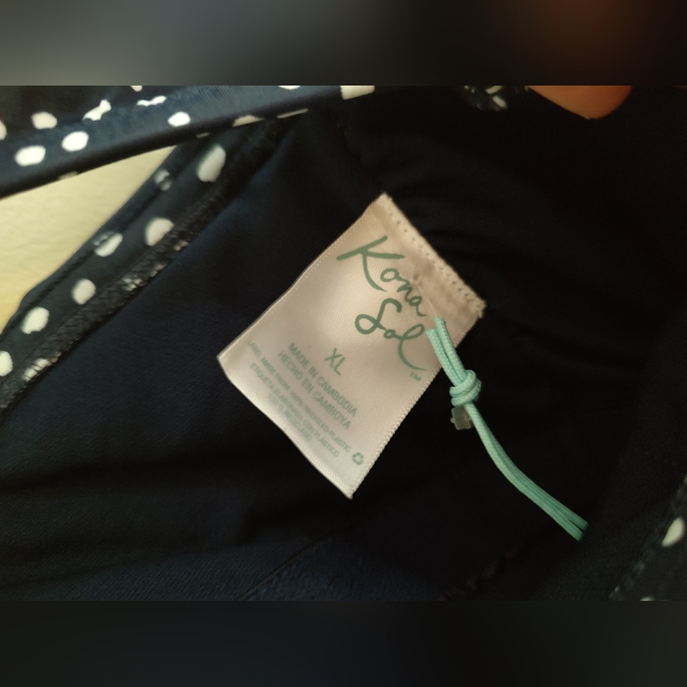 NWT Kona Sol polka dot one piece 🤍 - Picture 2 of 5